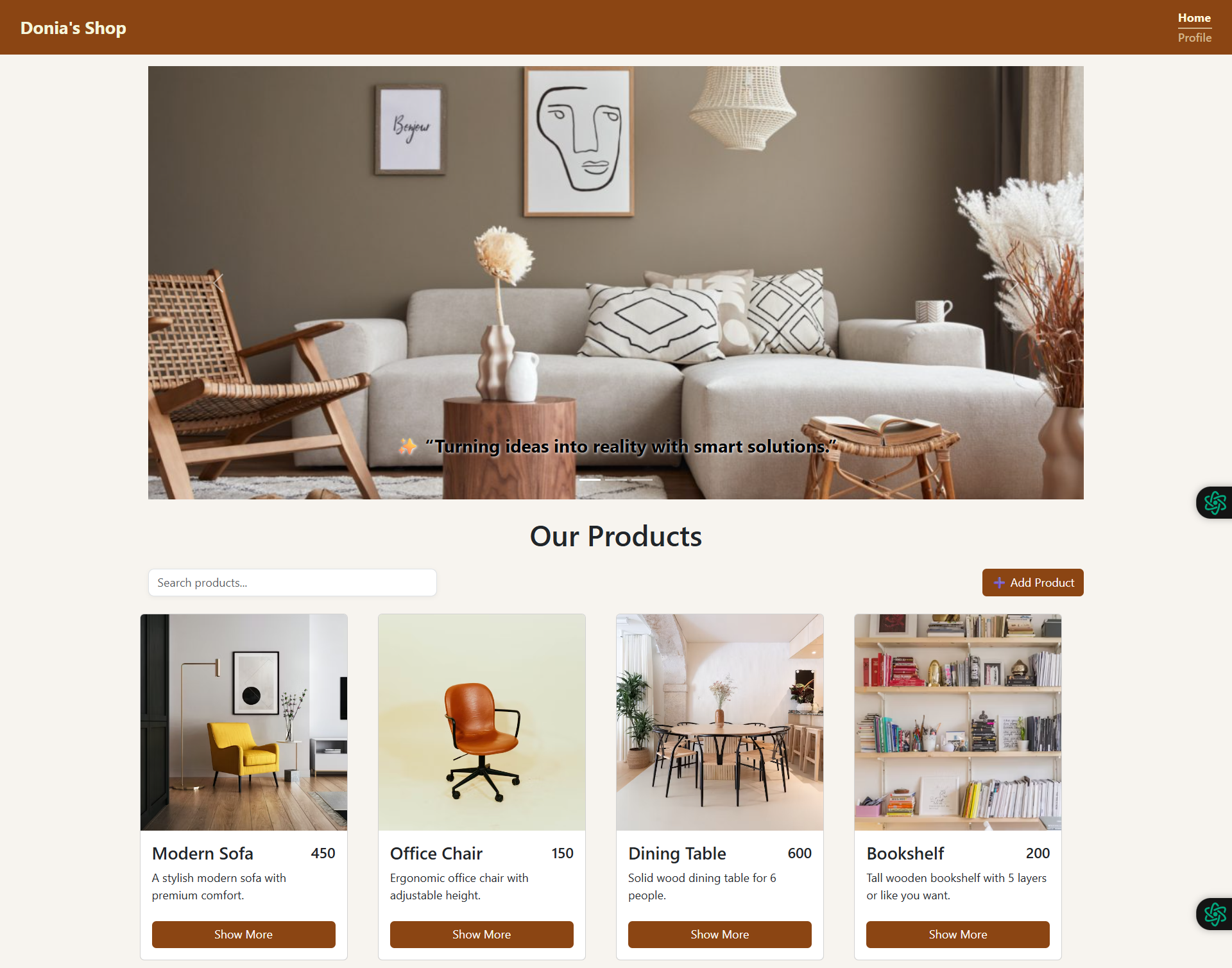 E-Commerce Platform Project